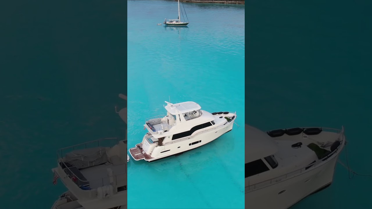 Step aboard SOUTH PAWS, a 2023 Outer Reef 62 Trident EVO designed to cruise in style and comfort!