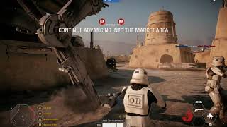 STAR WARS Battlefront 2 Galactic Assault Tatooine - Fast Spawn Event!