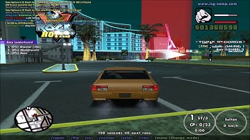 GTA SAMP racing server