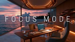Deep Work Music | Sustained Focus in a Luxury Coastal Workspace
