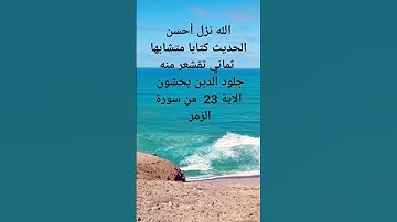 سورة الزمر بصوت القارئ محمد الجيلالي تلاوة خاشعة ،💯♥️...                   #_سورةالزمر_القران_الكريم