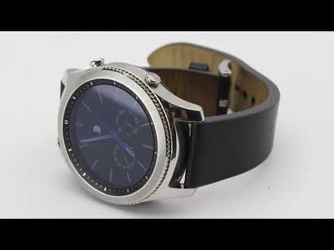 ჭკვიანი საათი SAMSUNG GEAR S3 CLASSIC SILVER