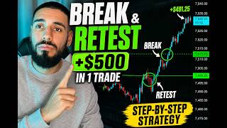 Break & Retest Strategy EXPLAINED (Live Trade)