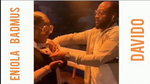 Davido birthday gift to nollywood actress Eniola Badmus, watch and see