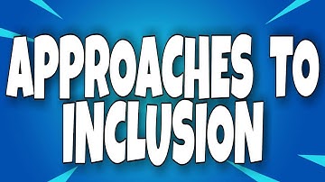 PARTIAL INCLUSION || PULL OUT MODEL || FULL INCLUSION || PUSH IN MODEL || SHORT NOTES || B. ED. ||