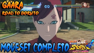 Naruto Storm 4 Gaara Road To Boruto Dlc Moveset Completo