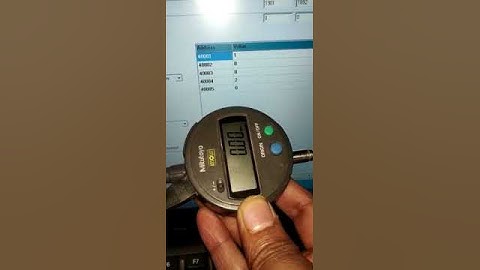 Mitutoyo Gauge to Continues  PLC RS485 data logging