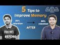 5 Tips to Improve Memory Retention 🔥 | Real Life Hacks