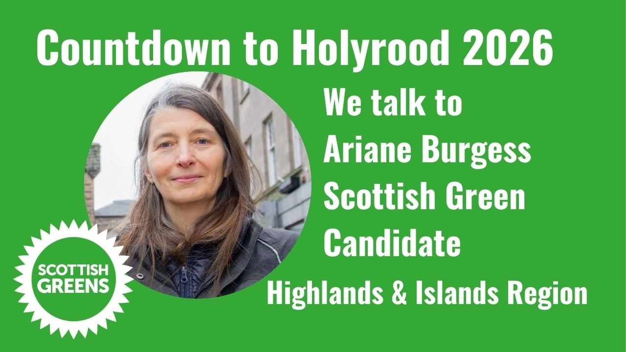 Countdown to Holyrood: Ariane Burgess