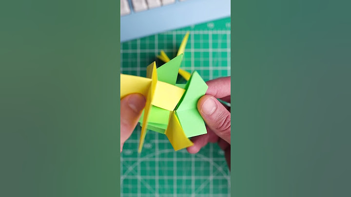 Making an Origami Star