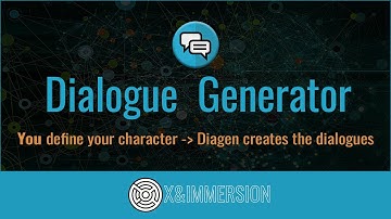 DiaGen - AI Dialogue Generator for Unity (tutorial)