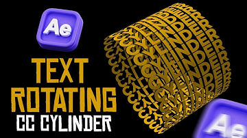 Create Cylinder Text in  After Effects | CC Cylinder Effect | Simple Motion Graphics