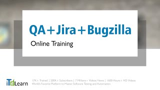 MoST-V  Launch of QA+Jira+Bugzilla+ALM Live Training  Day 01- Demo session