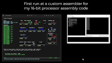 Building an Assembler for My 16-bit Processor