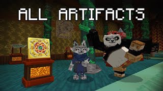 Kung Fu Panda | Minecraft DLC | ALL Artifact Locations by Bedrock Princess 2,472 views 1 month ago 13 minutes, 4 seconds