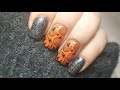 WATCH ME WORK: Doing My Own Nails Acrylic Infill Halloween Design