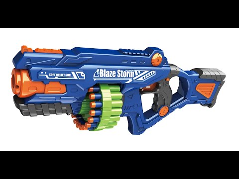 Blaze storm zecong toys newest semi-auto soft dart blaster