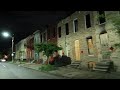 BALTIMORE REAL STREETS AT NIGHT