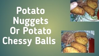 Chessy potato Balls | potato nuggets | Best meal for evening | Bread Crumbs