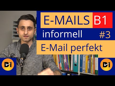 E-Mail schreiben B1 [ #3 ] E-Mail perfekt