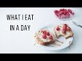 What I Eat in a Day // quick & easy vegan meals