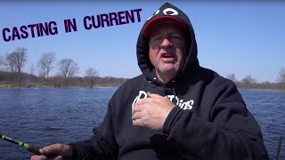 How to find Trophy Walleye in River Currents