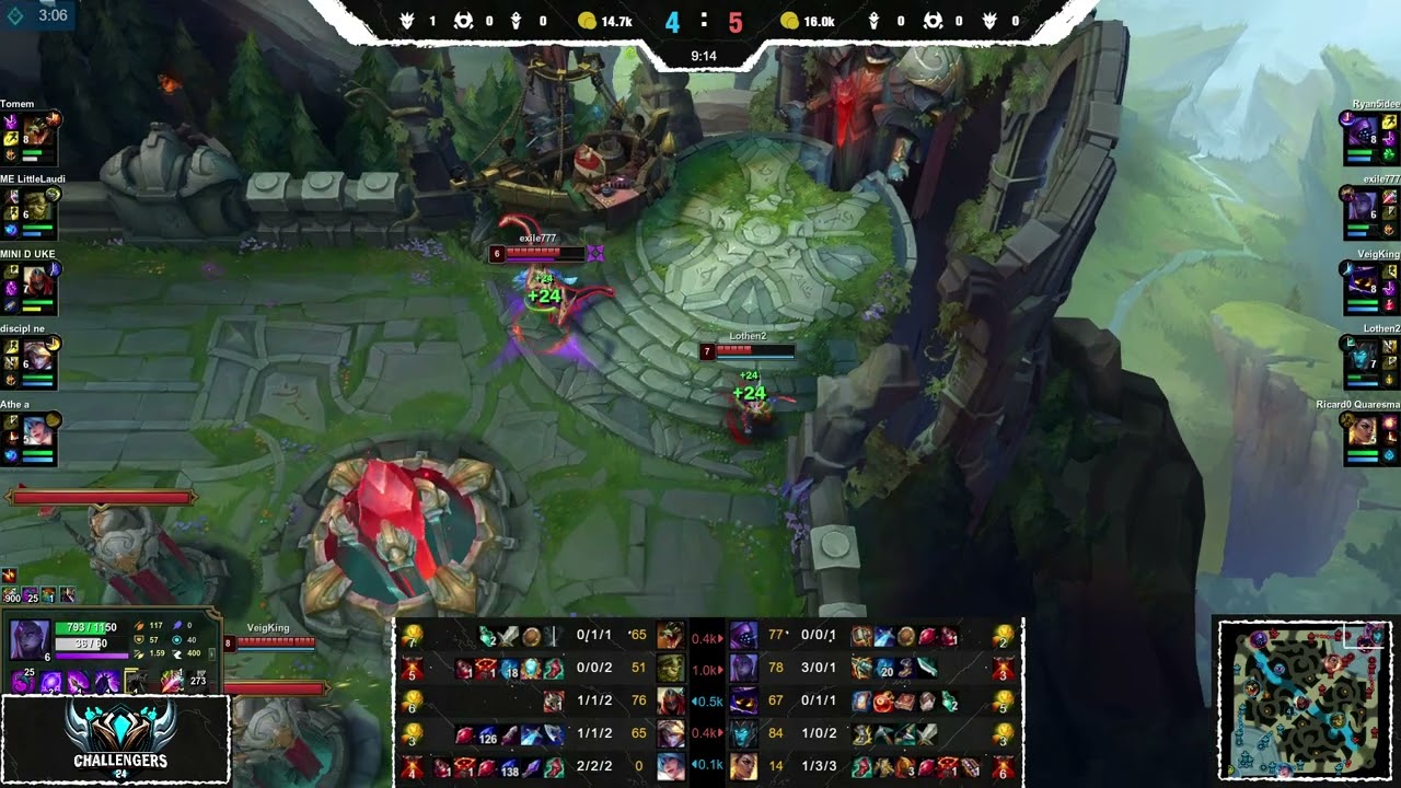 🔹[LDS] Tom -VS- 🔸[IHG] Lothen - LoL Ranked Replay