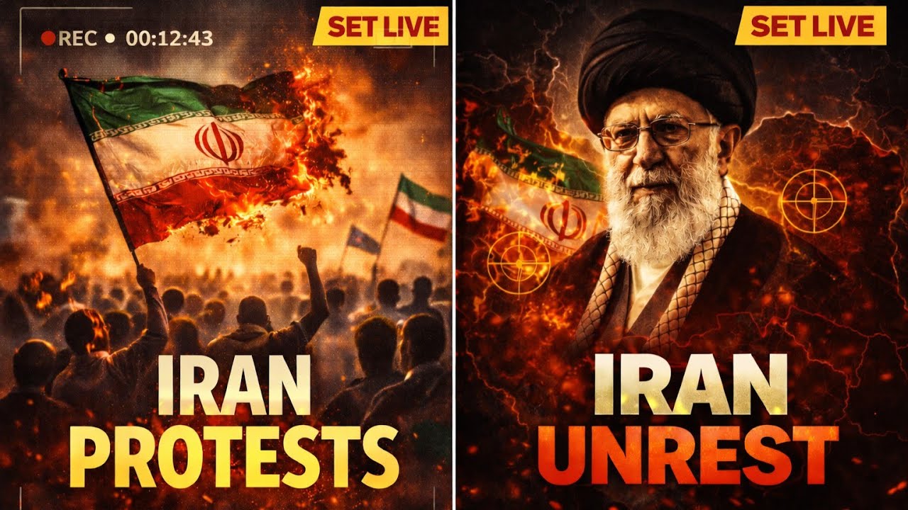 LIVE: Iran Protests — Raw Footage of Clashes, Demonstrators Criticize Khamenei