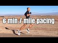 How I run a More Controlled 6 min / mile Pace or faster | Step by Step Process