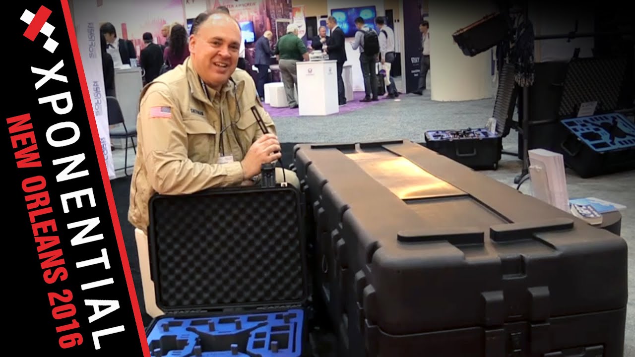 Cases for Fixed-Wing and Industrial Drones from GPC