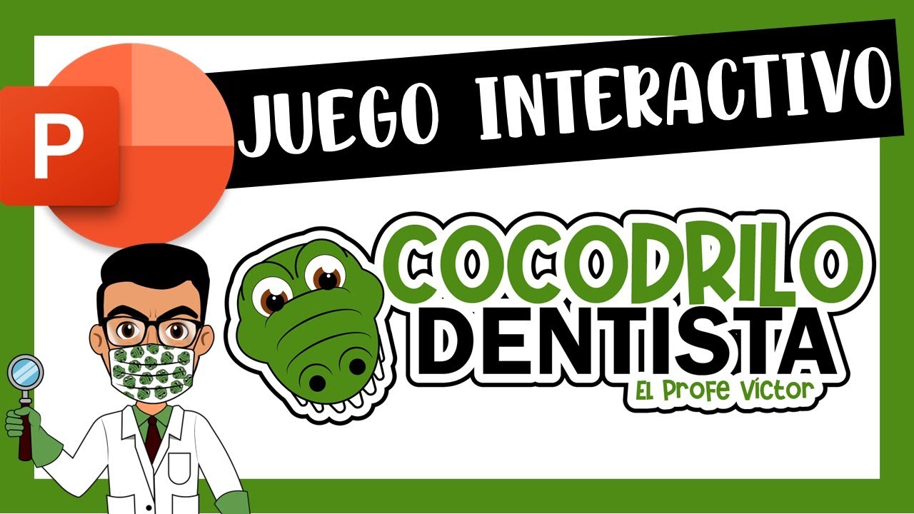 ? Juego en POWERPOINT | Cocodrilo Dentista ?? | Cocodrilo Sacamuelas -  YouTube