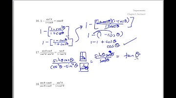 Verifying Trigonometric Identities Part 4