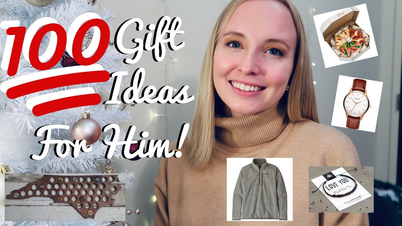100 GIFT IDEAS FOR HIM GIFT GUIDE FOR HIM YouTube
