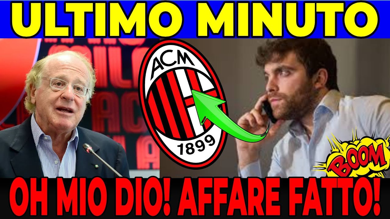 ESPLOSO SUL WEB! TRASFERIMENTO STORICO! VOGLIO ANDARE AL MILAN!” TIFOSI IN EUFORIA!  MILAN NEWS