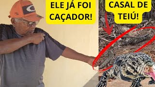 Gobeu Já Comprou Uma Espingarda Pra Caçar Teiú E Um Casal Deles Apareceu No Sítio