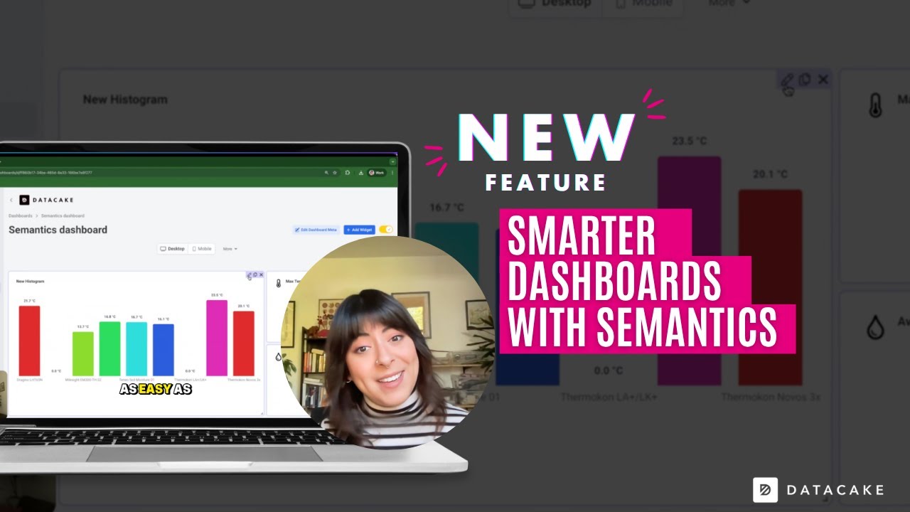 Semantics in global dashboards on Datacake - YouTube