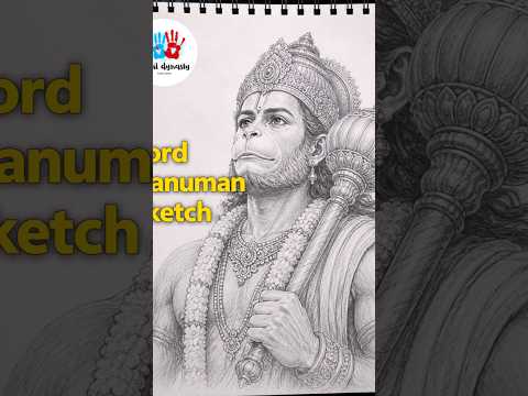 🔥 Lord Hanuman Drawing ✏️ by Pencil Dynasty