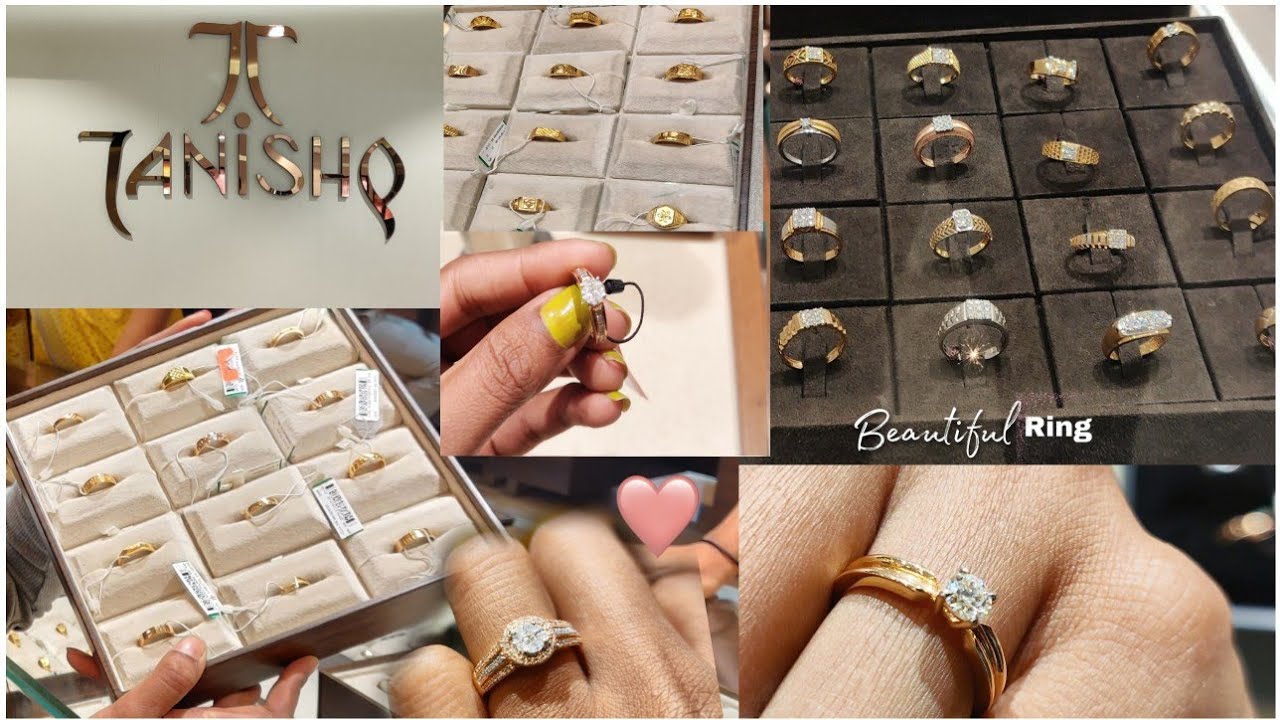Tanishq Gold & Diamond Ring Designs with Price💕! Latest Tanishq Gold & Diamond  Rings! Gold Rings! - YouTube