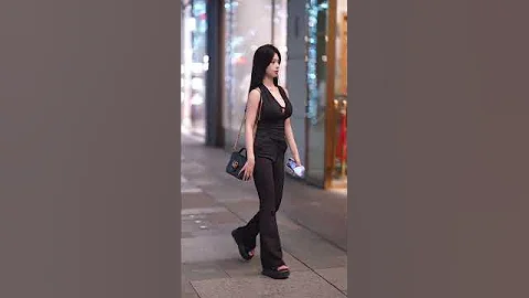 beautiful girl street fashion outfits style #tiktok #chinesefashion #mejoresstreetfashion #shorts