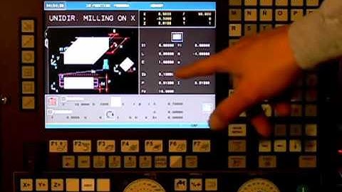 Fagor 8055 MC Tutorial Surface Milling SD