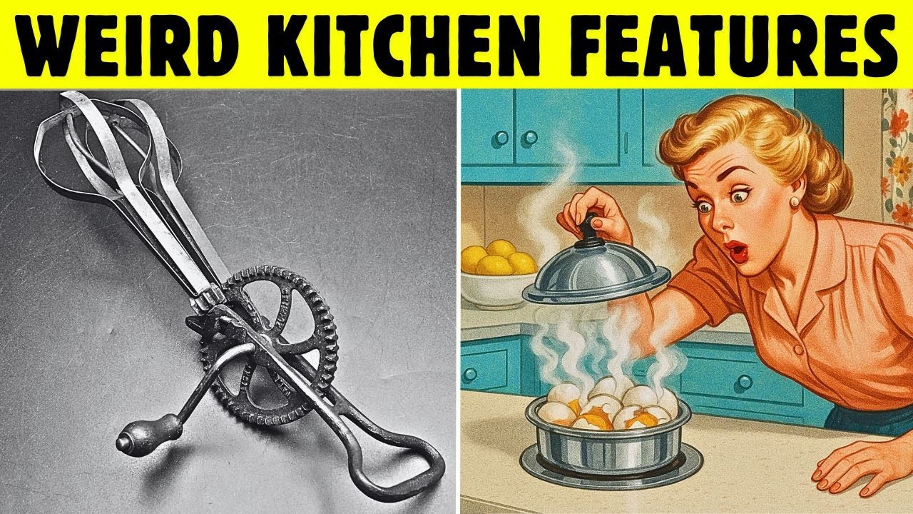 25 Weird Kitchen Features No Longer Used