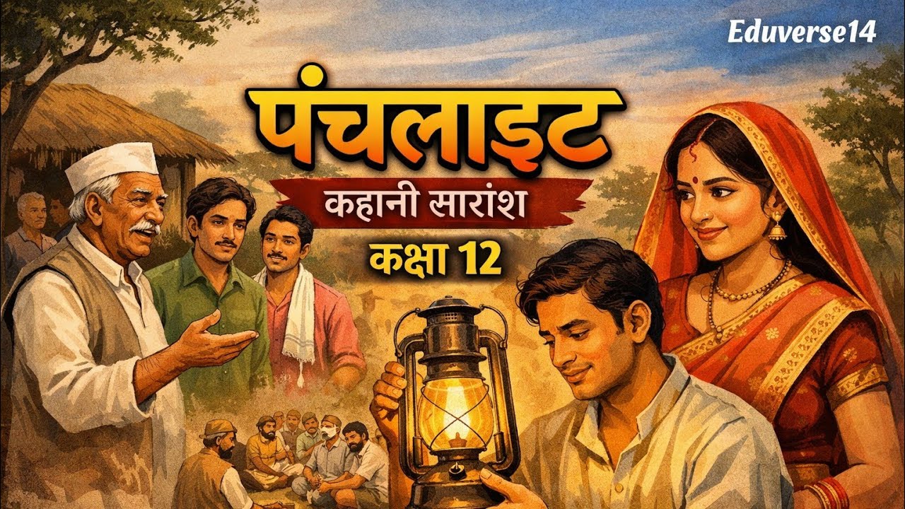 पंचलाइट कहानी सारांश | Class 12 Hindi | 100% Exam में आने वाला पाठ | Full Explanation #eduverse14