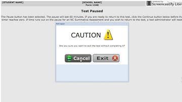 NCTest App  EOG Math