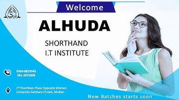 Best institute for Shorthand course in Multan top  institute for computer courses in Pakistan