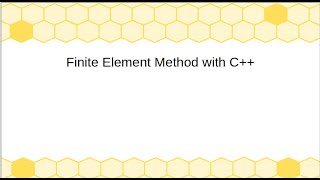 Demo of Finite element method programming C++ OPPs programming for FEM Please Comment #FEA #OOPs #C