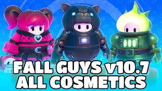 LEAKED FALL GUYS V10.7 UPDATE! 🔥 (Fame Pass 9, Cyber Outfits & More)