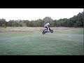 JUMPING A MOPED ON GOLFCOURSE