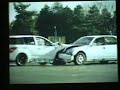 scion xA VS Lexus LS crash test