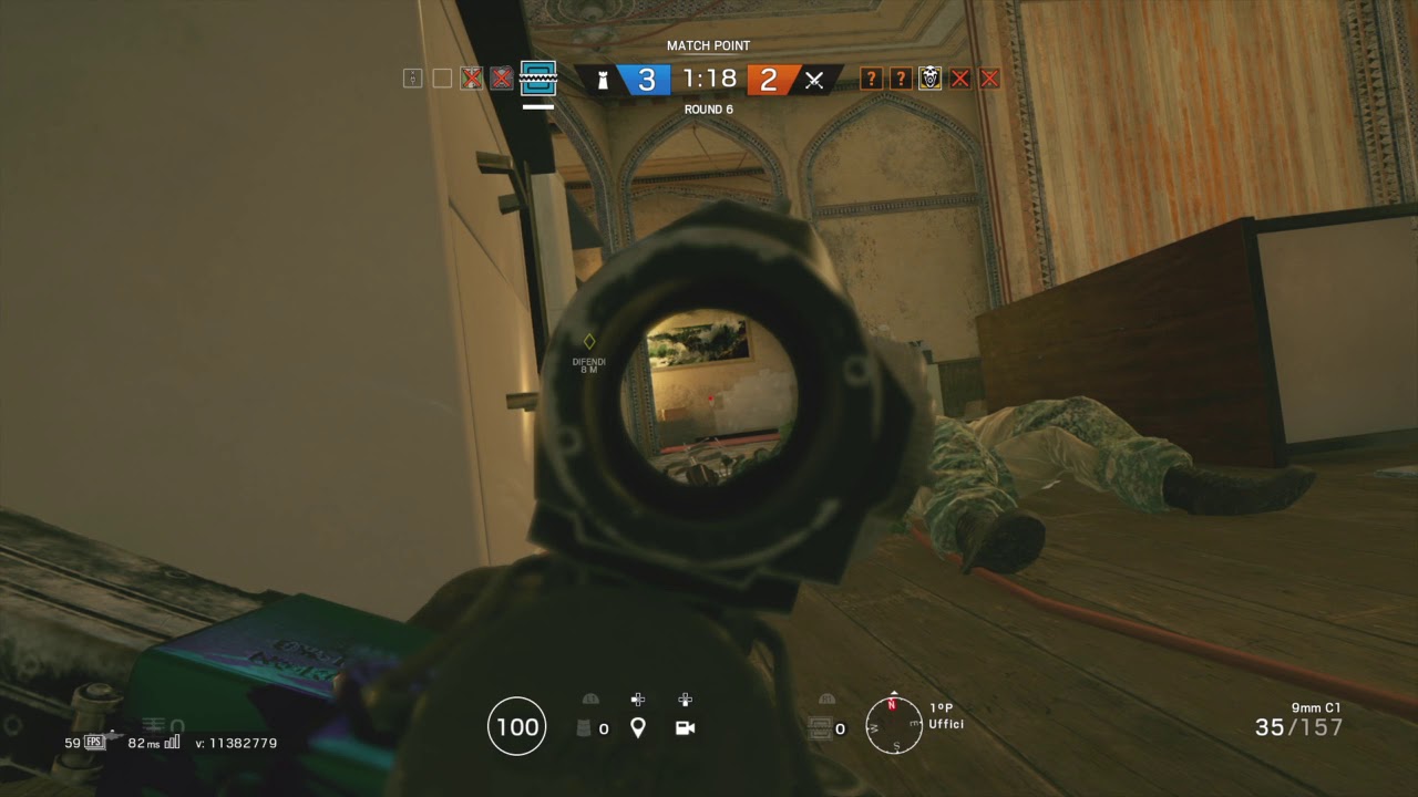 R6 siege clip #38 PRIMA RANKED IN BLOOD ORCHID ... - YouTube