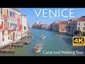 Venice, Italy - Canal and Walking Tour | Exploring the Most Beautiful of Venice (4K Ultra HD)